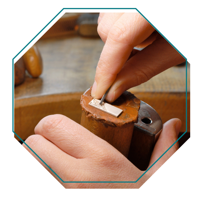 Technique champlevé émail